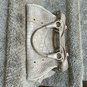 Ripani leather beige purse